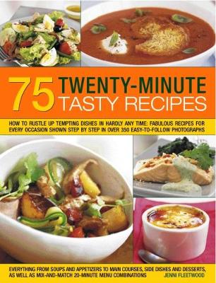 Book cover for 75 Twenty-Minute Tasty Recipes