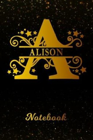 Cover of Alison Wide Ruled Notebook