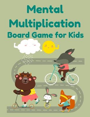 Book cover for Mental Multiplication Board Game for Kids