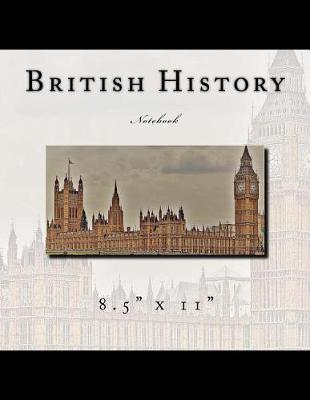 Book cover for British History Notebook