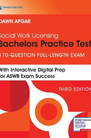 Cover of Social Work Licensing Bachelors Practice Test