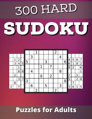 Book cover for Hard Sudoku Puzzles for Adults