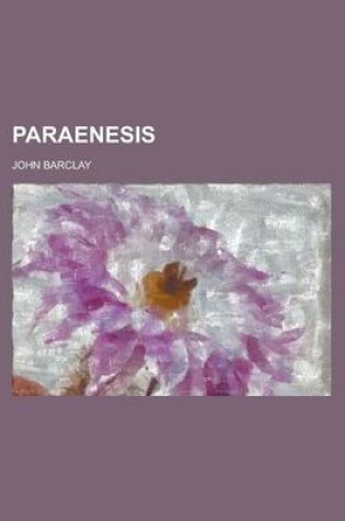 Cover of Paraenesis