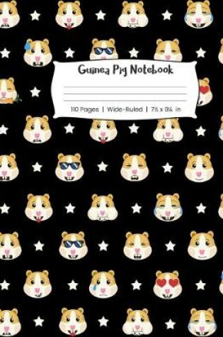 Cover of Guinea Pig Notebook 110 Pages Wide-Ruled 7 1/2 x 9 1/4 in