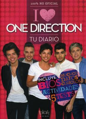 Book cover for One Direction. Tu Diario
