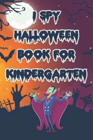 Cover of I Spy Halloween Book for Kindergarten