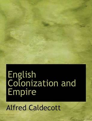 Book cover for English Colonization and Empire