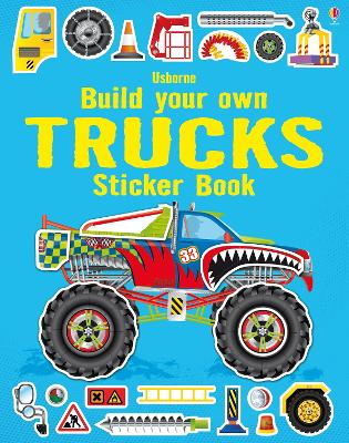 Book cover for Build Your Own Trucks Sticker Book