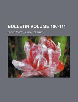 Book cover for Bulletin Volume 106-111