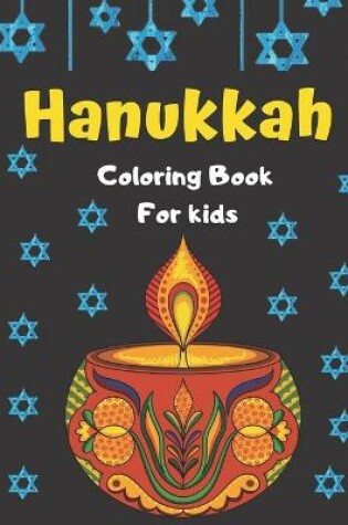 Cover of Hanukkah Coloring Book For kids