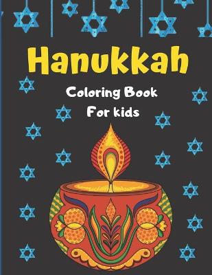 Book cover for Hanukkah Coloring Book For kids