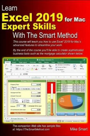 Cover of Learn Excel 2019 for Mac Expert Skills with The Smart Method