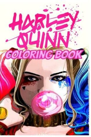Cover of Harley Quinn Coloring Book