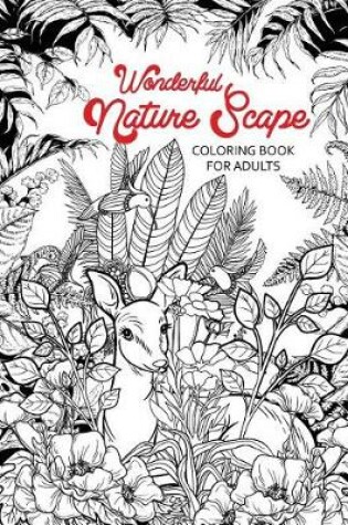 Cover of Wonderful Nature Scape coloring book