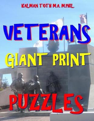 Book cover for Veterans Giant Print Puzzles