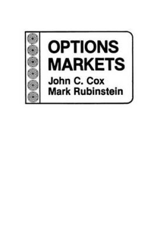 Cover of Options Markets