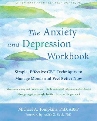 Book cover for The Anxiety and Depression Workbook