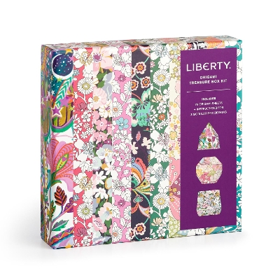 Book cover for Liberty Origami Treasure Box Kit