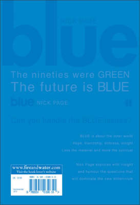 Book cover for Blue