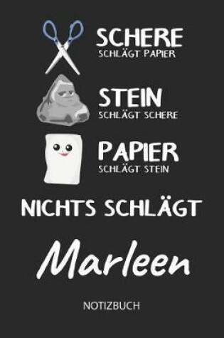 Cover of Nichts schlagt - Marleen - Notizbuch