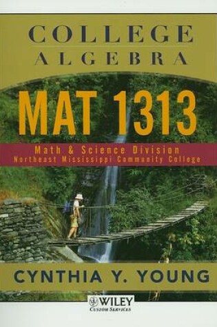 Cover of College Algebra: Mat 1313