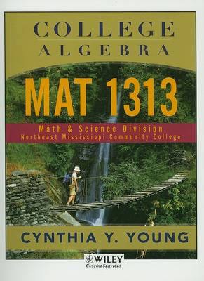 Book cover for College Algebra: Mat 1313