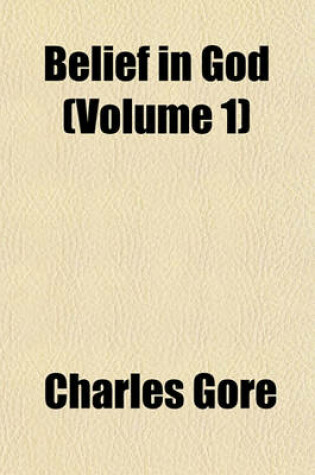 Cover of Belief in God (Volume 1)