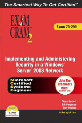 Book cover for MCSA/MCSE 70-299 Exam Cram 2