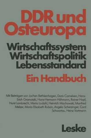 Cover of Ddr Und Osteuropa