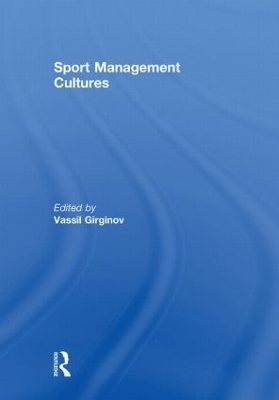 Cover of Sport Management Cultures