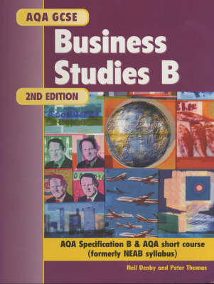 Book cover for AQA GCSE Business Studies B