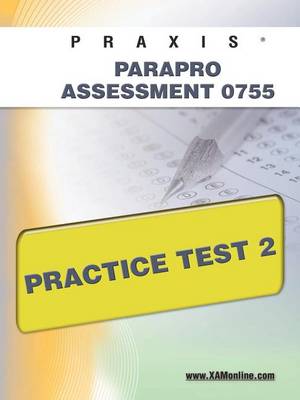 Cover of Praxis Parapro Assessment 0755 Practice Test 2