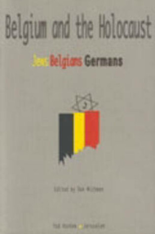 Cover of Belgium and the Holocaust