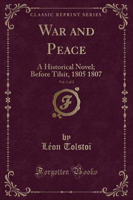 Book cover for War and Peace, Vol. 2 of 2