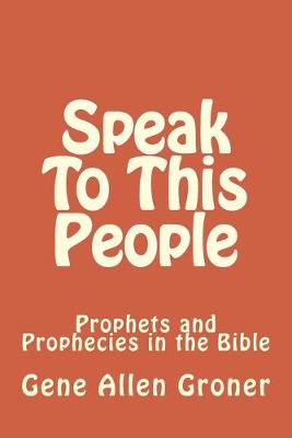 Book cover for Speak To This People