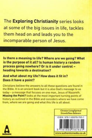 Cover of Tract Missing the Point