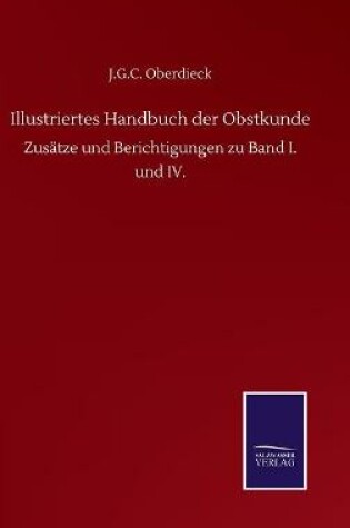 Cover of Illustriertes Handbuch der Obstkunde