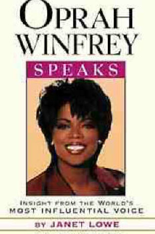 Cover of Oprah Winfrey Speaks