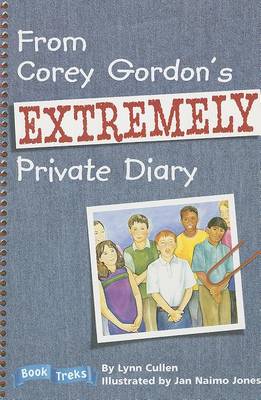 Book cover for Corey Gordon's Extremely Private Diary