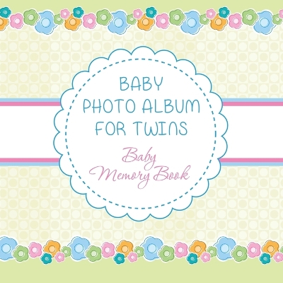 Book cover for Baby Photo Album for Twins