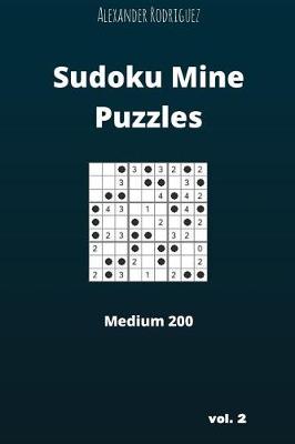 Book cover for Sudoku Mine Puzzles - Medium 200 vol. 2