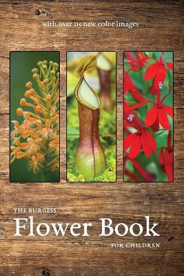 Book cover for The Burgess Flower Book with new color images