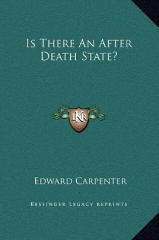 Cover of Is There an After Death State?