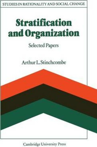 Cover of Stratification and Organization