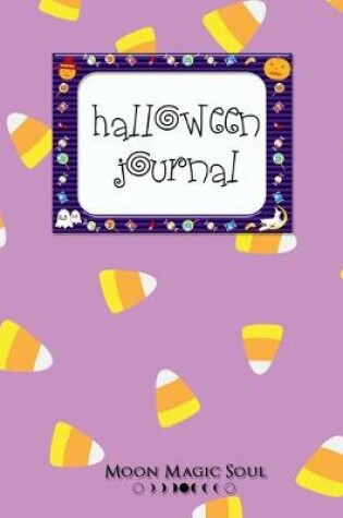 Cover of Halloween Candy Corn Journal