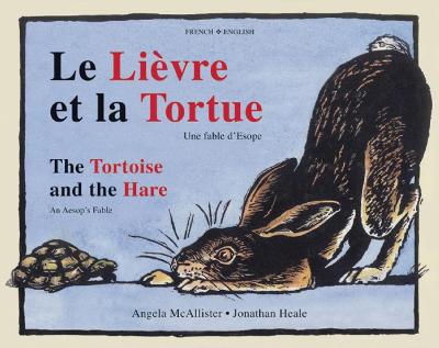 Book cover for The  Tortoise and the Hare (Dual-language French/English)