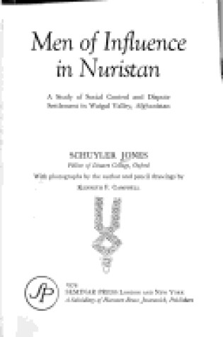 Cover of Men of Influence in Nuristan