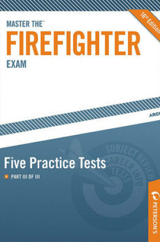 Cover of Master the Firefighter Exam