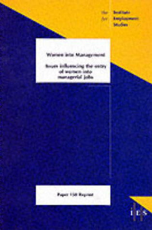 Cover of Women into Management