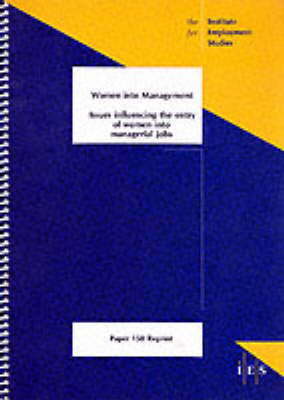 Book cover for Women into Management